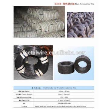 BWG16 black annealed wire